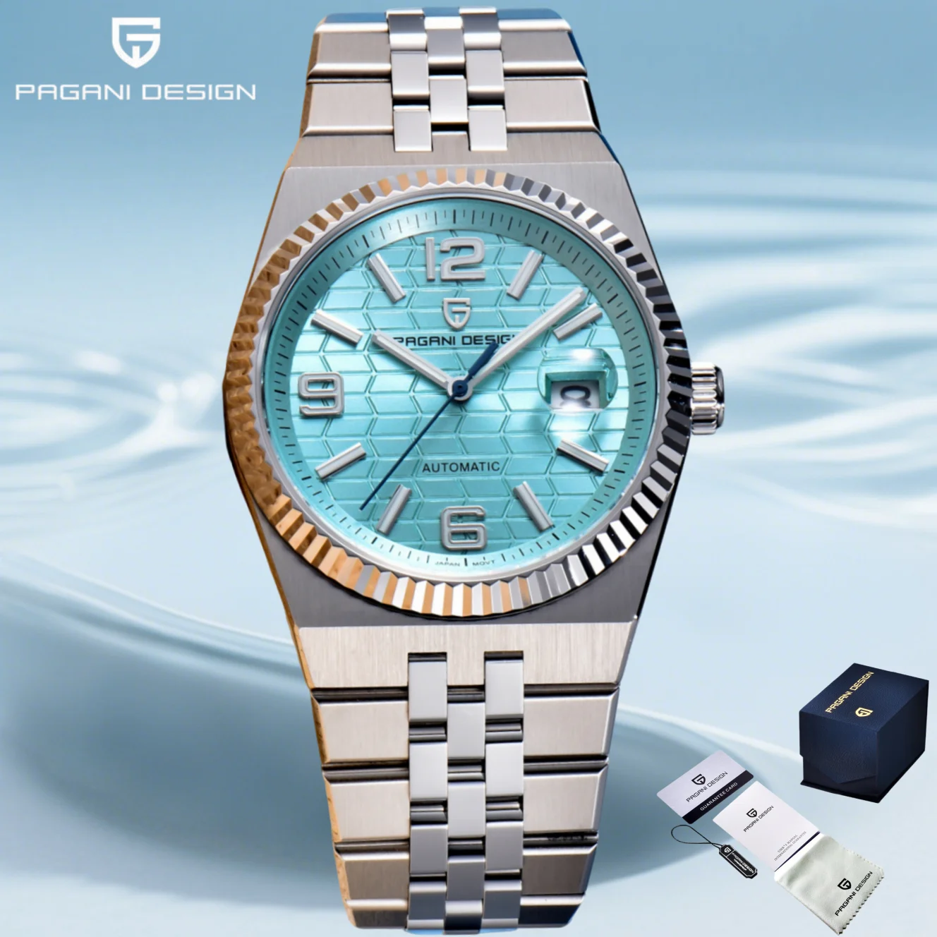 PAGANI DESIGN 2025 Новые мужские механические часы Miyota 8215 Ретро бизнес с сапфировым стеклом светящиеся из нержавеющей стали Reloj Hombre
PAGANI DESIGN 2025 Новые мужские механические часы Miyota 8215 Ретро бизнес с сапфировым стеклом светящиеся из нержавеющей стали Reloj Hombre