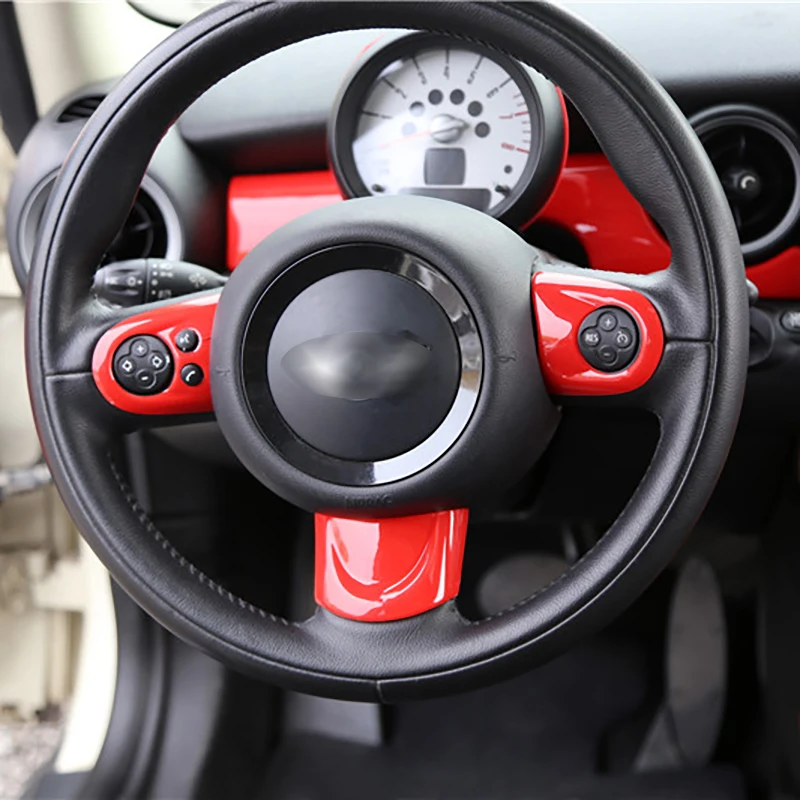 Steering Wheel Button Decoration Cover Trim Patch Car Stickers For BMW MINI Cooper R55 R56 R60 R61 Interior Accessories
Steering Wheel Button Decoration Cover Trim Patch Car Stickers For BMW MINI Cooper R55 R56 R60 R61 Interior Accessories