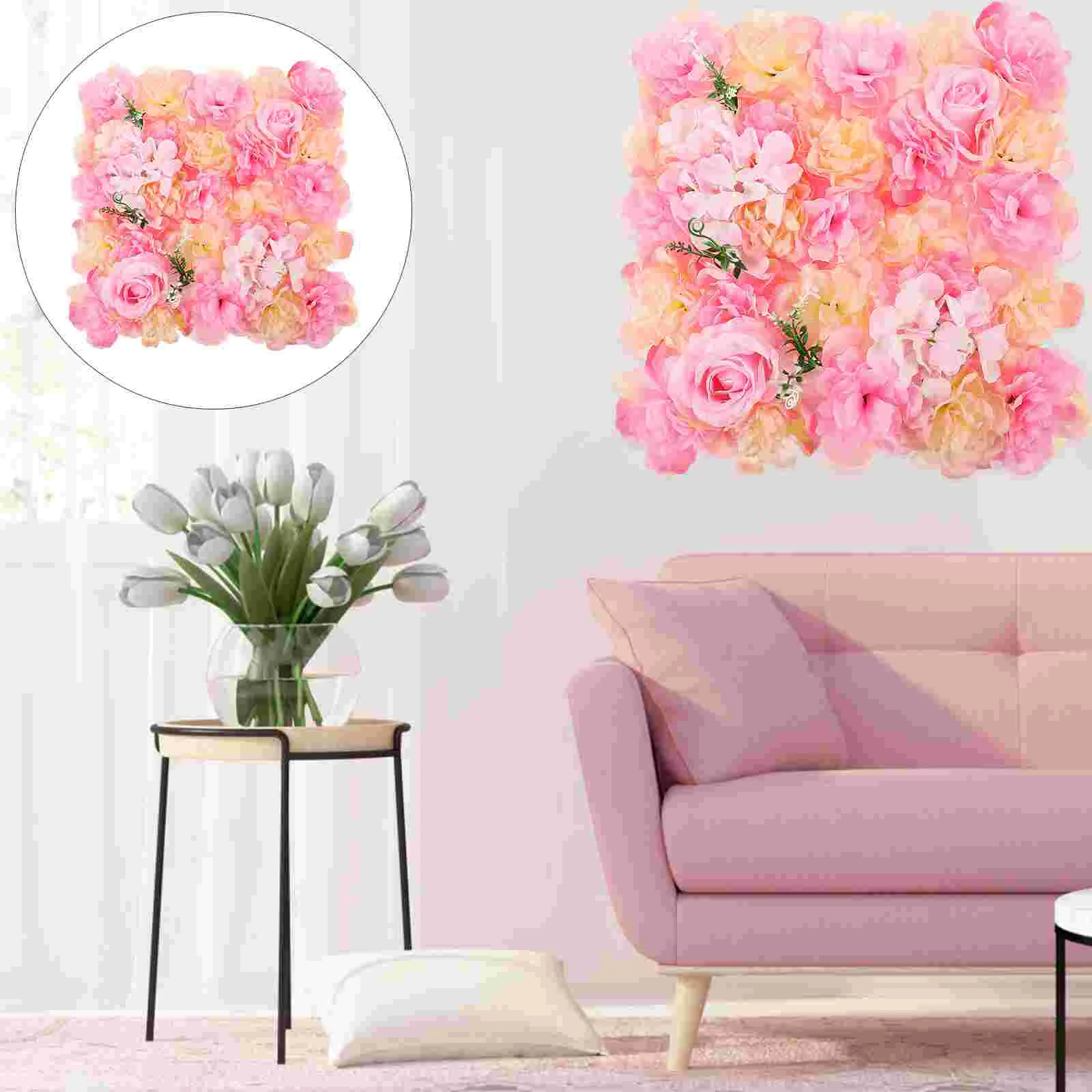 Simulated Flower Wall Decoration Faux Outdoor Plants Artificial Flowers Panel Silk Rose for Backdrop Plastic
Simulated Flower Wall Decoration Faux Outdoor Plants Artificial Flowers Panel Silk Rose for Backdrop Plastic
