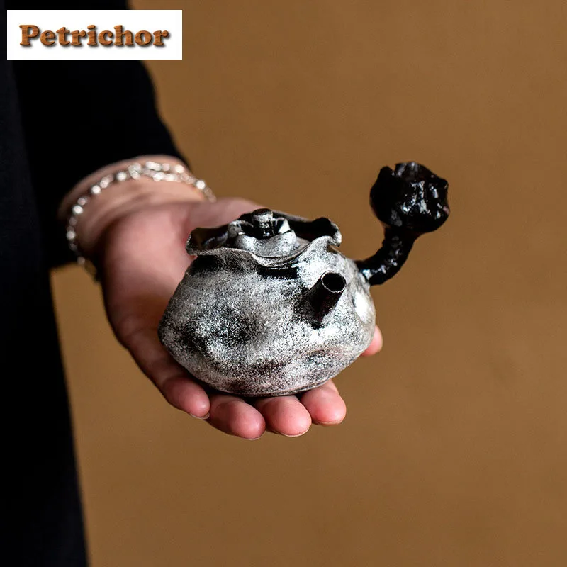 130ml Black Rose Side Handle Teapot Traditional Tea Infuser Pot Tea Brewing Kettle with Ball Hole Flower Tea Tableware supplies
130ml Black Rose Side Handle Teapot Traditional Tea Infuser Pot Tea Brewing Kettle with Ball Hole Flower Tea Tableware supplies