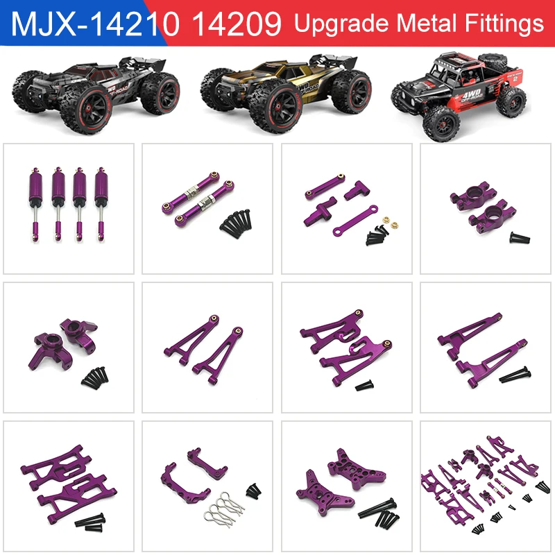 Запасные оригинальные комплекты MJX, гипер Go, 1/14 14210,14209, модифицированные комплекты, дрифт радиоуправляемые автомобили, аксессуары, аккуратные металлические
Запасные оригинальные комплекты MJX, гипер Go, 1/14 14210,14209, модифицированные комплекты, дрифт радиоуправляемые автомобили, аксессуары, аккуратные металлические