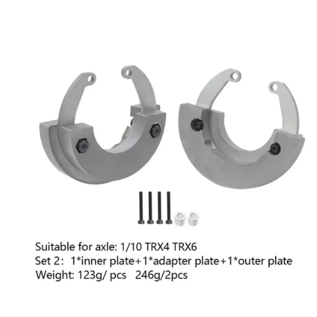 1 10 Steel Heavy Duty Counterweight For Trx4 RC Car Part RC Car Accessories Replacement Parts RC Upgrade Part Silver
1 10 Steel Heavy Duty Counterweight For Trx4 RC Car Part RC Car Accessories Replacement Parts RC Upgrade Part Silver