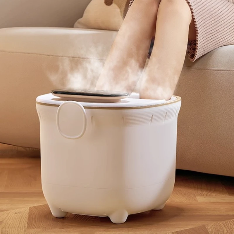 Электрическая спа-ванна для ног, массажная раковина с подогревом, глубокое ведро, дизайн, массажная полная подошва, 3D разминающий ролик, портативная ручка 
Электрическая спа-ванна для ног, массажная раковина с подогревом, глубокое ведро, дизайн, массажная полная подошва, 3D разминающий ролик, портативная ручка