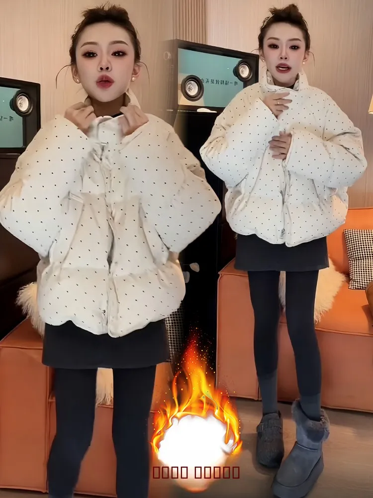 Модная утепленная куртка для женщин: стильное пуховое пальто из хлопка с длинными рукавами, на флисовой подкладке, приталенное, для создания стройного силуэта
Модная утепленная куртка для женщин: стильное пуховое пальто из хлопка с длинными рукавами, на флисовой подкладке, приталенное, для создания стройного силуэта