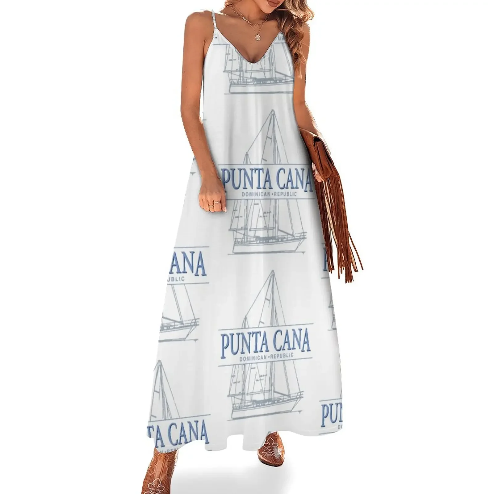 Punta Cana Dominican Republic souvenir Sleeveless Dress women long dresses summer dress for women 2025 Dress
Punta Cana Dominican Republic souvenir Sleeveless Dress women long dresses summer dress for women 2025 Dress