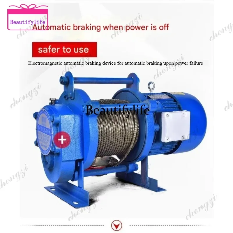a55 Multi-functional Electric Hoist Winch 220V Crane for Factory Warehouse Home Renovation Lifting Support 1/1.5/2T
a55 Multi-functional Electric Hoist Winch 220V Crane for Factory Warehouse Home Renovation Lifting Support 1/1.5/2T
