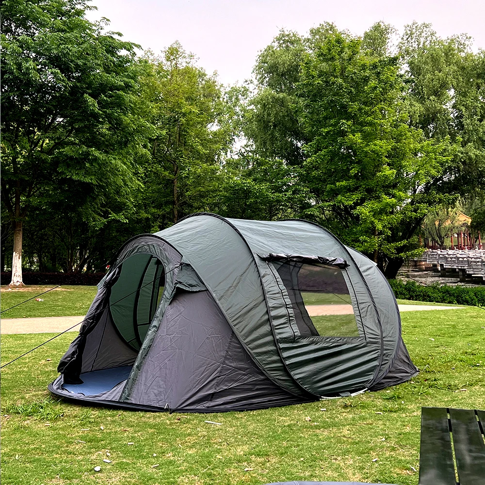 Large fast-opening tent that can accommodate 5-8 people, portable outdoor waterproof tent, perfect for camping and hiking
Large fast-opening tent that can accommodate 5-8 people, portable outdoor waterproof tent, perfect for camping and hiking