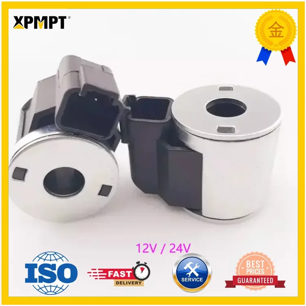 2PCS Hydraulic Solenoid Coil 24V 4304012 4304024 4303624 4303612 Inner Diameter 13mm Height 36mm
2PCS Hydraulic Solenoid Coil 24V 4304012 4304024 4303624 4303612 Inner Diameter 13mm Height 36mm