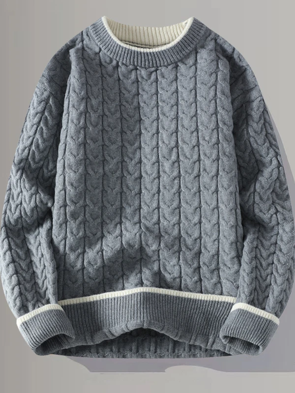 Teenage Boy Thiened Warm Knitted Sweater Non-Ball Lint Free Outdoor Wear Long Sve round Ne Casual Sle Children's Swe...
Teenage Boy Thiened Warm Knitted Sweater Non-Ball Lint Free Outdoor Wear Long Sve round Ne Casual Sle Children's Swe...