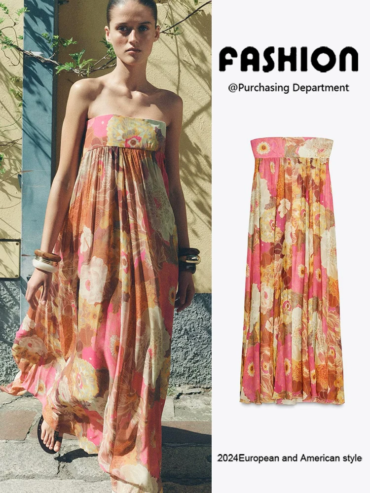 New Summer ZA2025 Women's Faionable Printed Off-oulder Strapl Dr Ethnic Stage Costume 309520 Single Piece
New Summer ZA2025 Women's Faionable Printed Off-oulder Strapl Dr Ethnic Stage Costume 309520 Single Piece