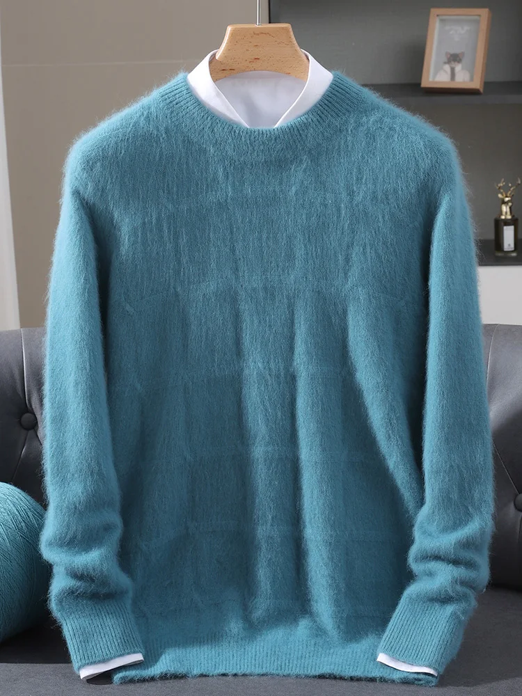 Simple Style Men Long Sleeve Knitwear Sweater Autumn And Winter O-Neck 100% Mink Cashmere Soft Warm Clothing Tops
Simple Style Men Long Sleeve Knitwear Sweater Autumn And Winter O-Neck 100% Mink Cashmere Soft Warm Clothing Tops