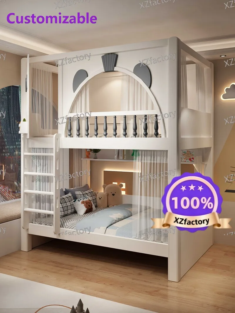 Kids bunk bed double-decker bed for girls and boys princess castle tree house style
Kids bunk bed double-decker bed for girls and boys princess castle tree house style