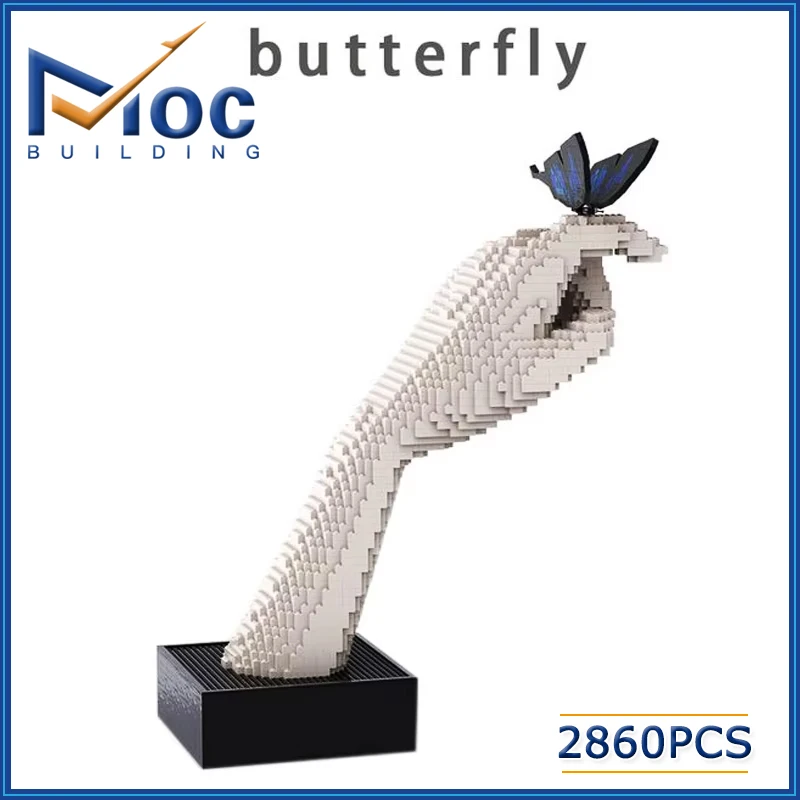 Строительные блоки MOC, насекомое-бабочка, классическая модель моделирования, технология, сделай сам, сборные кирпичи, белая, ручная форма, креативная игрушка в подарок
Строительные блоки MOC, насекомое-бабочка, классическая модель моделирования, технология, сделай сам, сборные кирпичи, белая, ручная форма, креативная игрушка в подарок