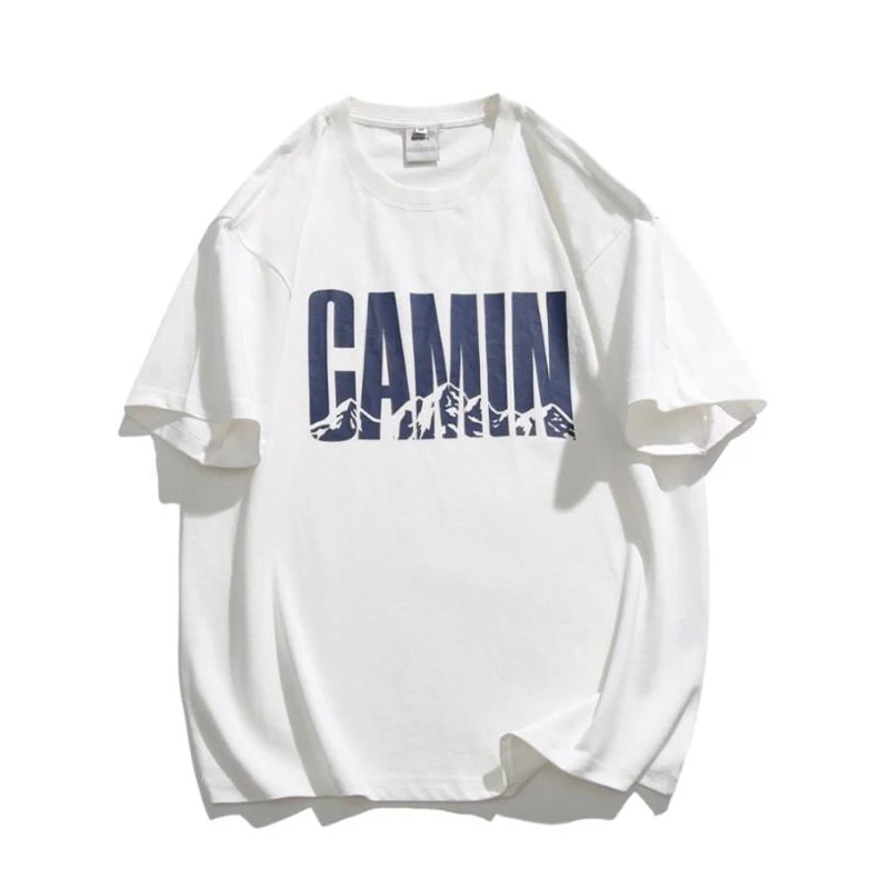 Fashion brand American vintage printed short sleeve T-shirt men's summer loose 100 casual cotton T-shirt top
Fashion brand American vintage printed short sleeve T-shirt men's summer loose 100 casual cotton T-shirt top