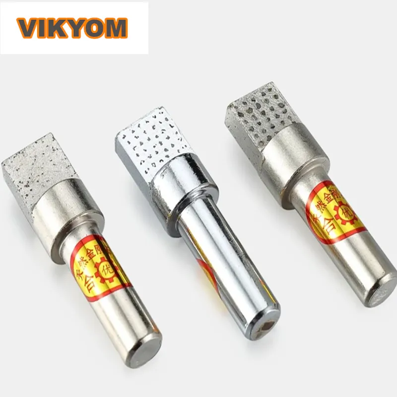 5 Pieces Diamond Pen Diamond Grinding Wheel Shaping Knife Flat Tip Diamond Pen Natural Large Grain/Medium Grain/Ordinary Grain
5 Pieces Diamond Pen Diamond Grinding Wheel Shaping Knife Flat Tip Diamond Pen Natural Large Grain/Medium Grain/Ordinary Grain