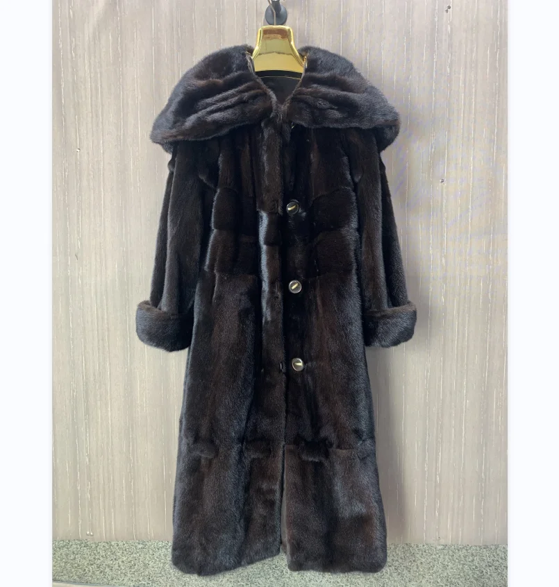 Genuine Mink Fur Coat for Women, Long Natural Fur Coat, Fashion Outerwear, Full Leather, Luxury Ladies, New Fur Co
Genuine Mink Fur Coat for Women, Long Natural Fur Coat, Fashion Outerwear, Full Leather, Luxury Ladies, New Fur Co