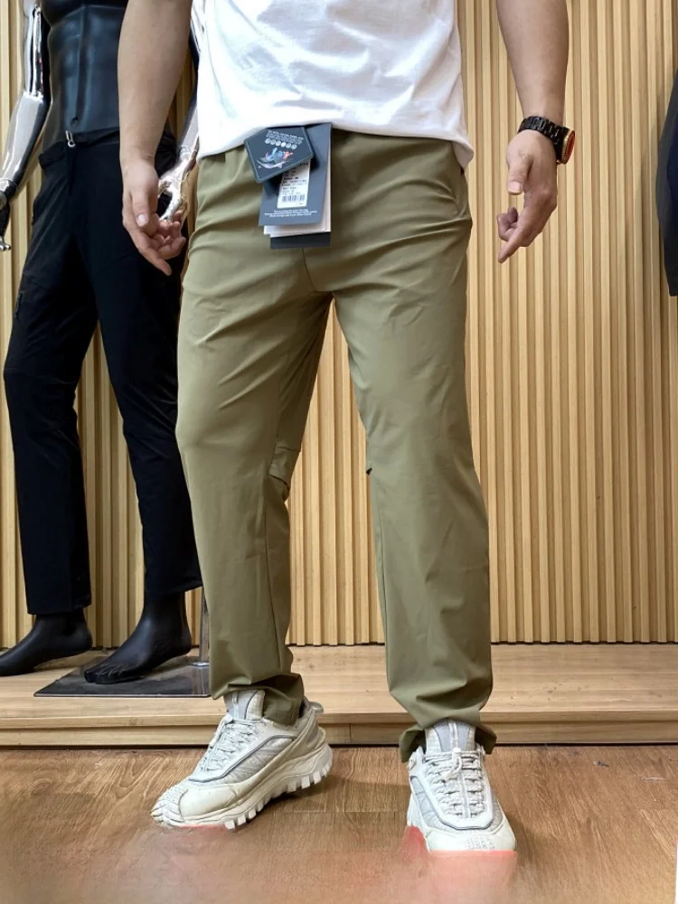 Men's Casual Pants Elastic 3D Cut Quick Dry Rear Side Flow Board Design Ice Sensation Spring Summer Straight Leg Trousers
Men's Casual Pants Elastic 3D Cut Quick Dry Rear Side Flow Board Design Ice Sensation Spring Summer Straight Leg Trousers