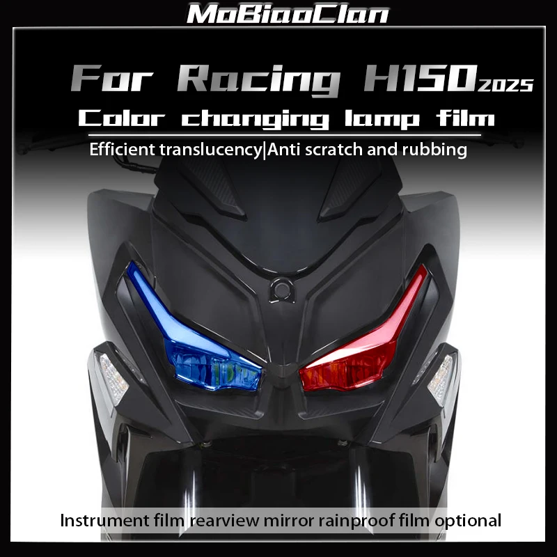 For KYMCO Racing H150 2025 Headlight Film Instrument Film Transparent Protective Film Clothes Rearview Mirror Accessories
For KYMCO Racing H150 2025 Headlight Film Instrument Film Transparent Protective Film Clothes Rearview Mirror Accessories