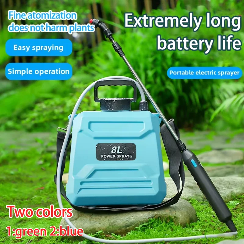 Electric Sprayer Portable Agricultural Sprayer for Home High-Pressure Pesticide Sprayer Garden Watering Flower Mist Machine
Electric Sprayer Portable Agricultural Sprayer for Home High-Pressure Pesticide Sprayer Garden Watering Flower Mist Machine