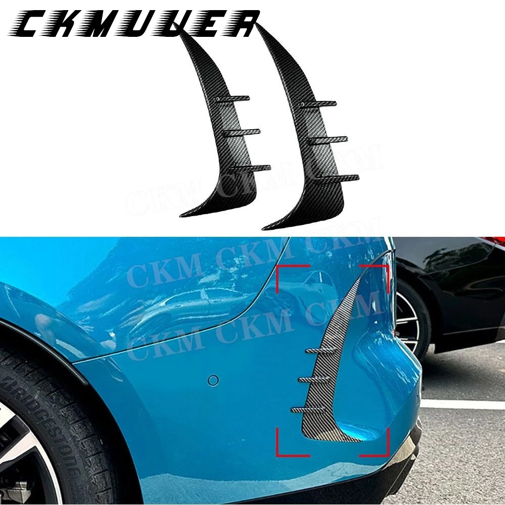 CKMUUER ABS Gloss Black Rear Bumper Fins Canards Splitters for BMW 2 Series F44 Gran Coupe 2020+ Car Styling Body Kits
CKMUUER ABS Gloss Black Rear Bumper Fins Canards Splitters for BMW 2 Series F44 Gran Coupe 2020+ Car Styling Body Kits