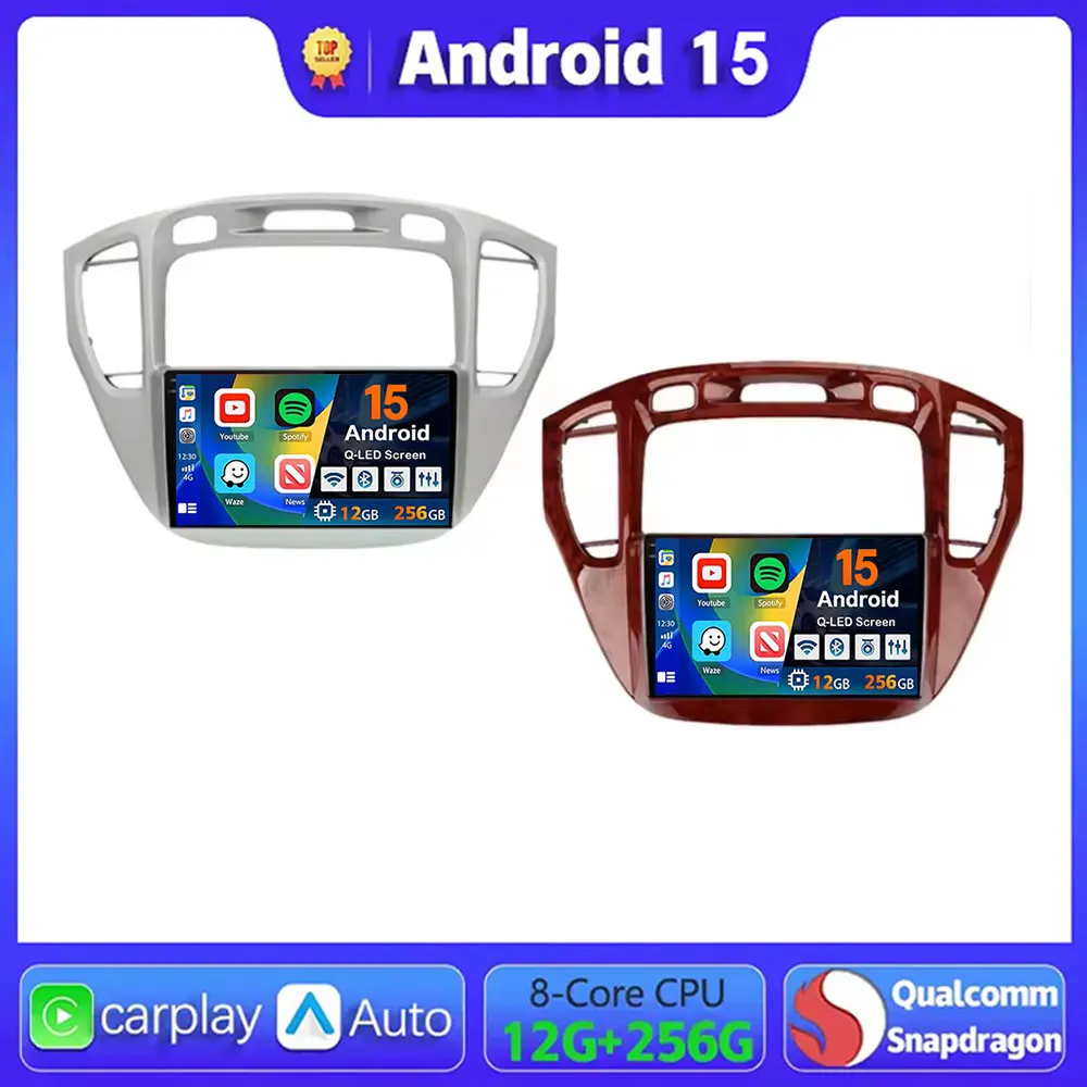 Android 15 Car Radio For Toyota Highlander 1 XU20 2001-2007 Multimedia Video Player Navigation Stereo 2 Din DVD Head Unit
Android 15 Car Radio For Toyota Highlander 1 XU20 2001-2007 Multimedia Video Player Navigation Stereo 2 Din DVD Head Unit