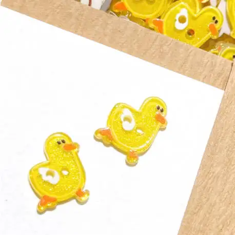 Cute Cartoon Duck Button DIY Handmade Decorative Children's Clothing Sewing Accessory Notebook Hole Shoe Button
Cute Cartoon Duck Button DIY Handmade Decorative Children's Clothing Sewing Accessory Notebook Hole Shoe Button