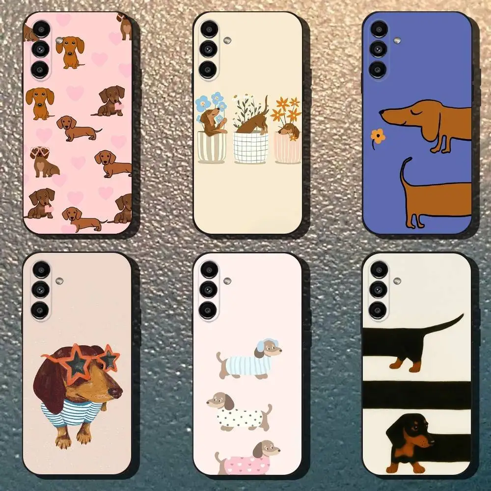 Cute Dachshund Phone Case For Samsung Galaxy A13,A21s,A22,A31,A32,A52,A53,A71,A80,Soft Black Shell
Cute Dachshund Phone Case For Samsung Galaxy A13,A21s,A22,A31,A32,A52,A53,A71,A80,Soft Black Shell