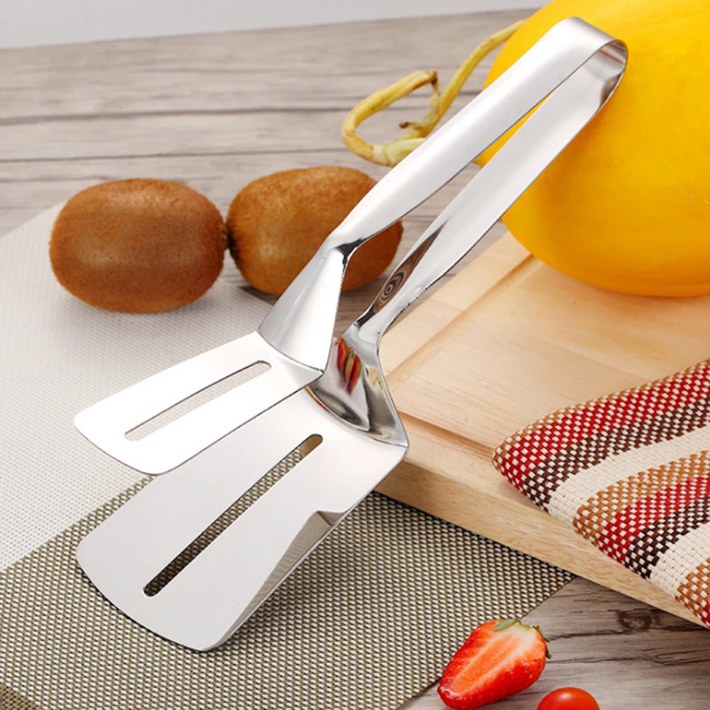 2 pcs Stainless Steel BBQ Tongs Heat Resistant Kitchen Barbecue Tool Hollow Shovel Design Steak Pies Pizza Breads Fried Steak
2 pcs Stainless Steel BBQ Tongs Heat Resistant Kitchen Barbecue Tool Hollow Shovel Design Steak Pies Pizza Breads Fried Steak