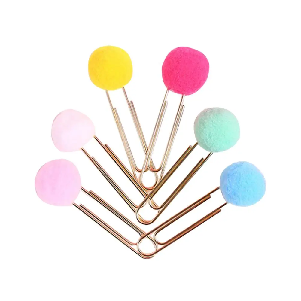 30 Pcs Colored Paper Clips Ball Bookmark Cute Cartoon Office Supplies Non Slip Ideal Gifts Students
30 Pcs Colored Paper Clips Ball Bookmark Cute Cartoon Office Supplies Non Slip Ideal Gifts Students