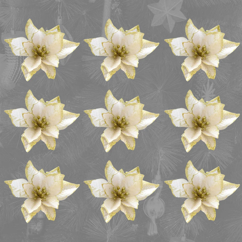 36pcs Christmas Flower Ornaments Glitter Cloth Flowers For Tree Decor Diy Craft Party Wedding Holiday Decoration
36pcs Christmas Flower Ornaments Glitter Cloth Flowers For Tree Decor Diy Craft Party Wedding Holiday Decoration