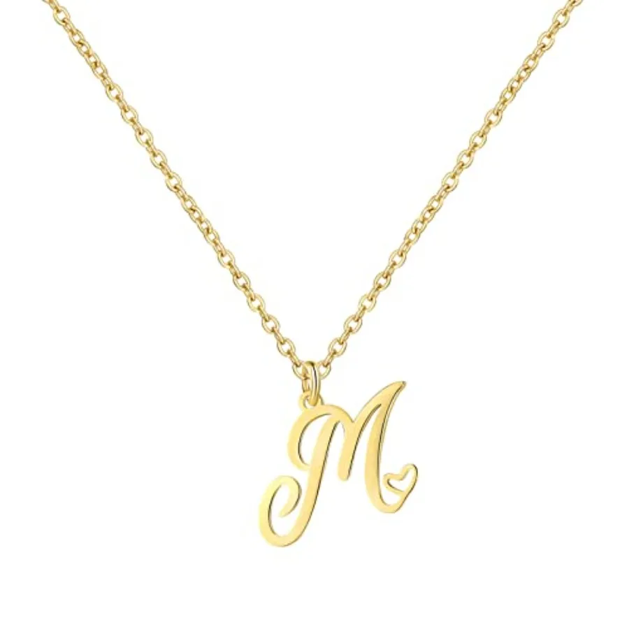 Heart Initial Necklaces for Women, Minimalist Initial Heart Necklaces for Her, Dainty Alphabet Letter Pendant Necklaces Gift Je
Heart Initial Necklaces for Women, Minimalist Initial Heart Necklaces for Her, Dainty Alphabet Letter Pendant Necklaces Gift Je