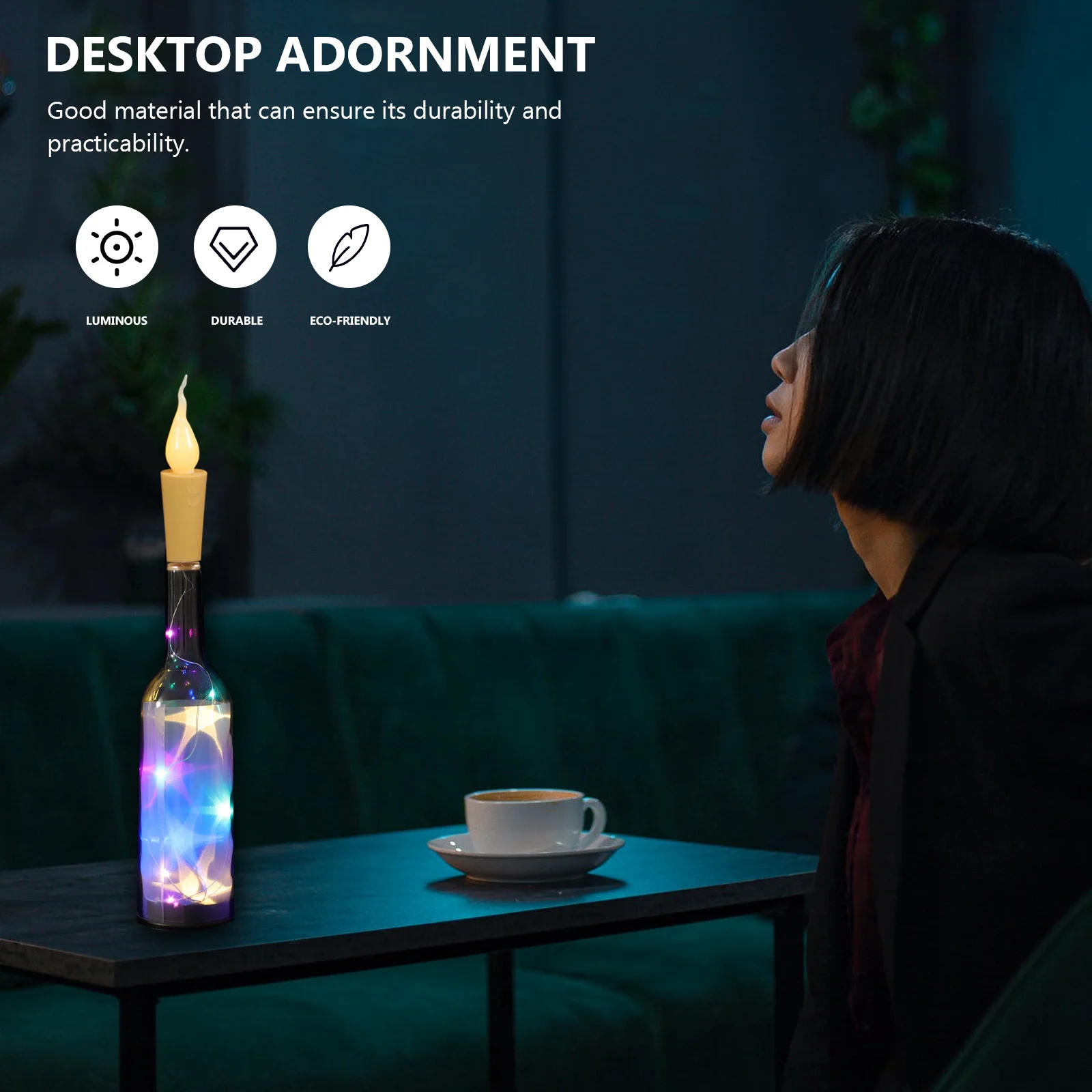 2pcs 1 Bottle Led String Light Stopper Led String Lights For Party Wedding Garden Home Holiday Decoration Rope Lamp
2pcs 1 Bottle Led String Light Stopper Led String Lights For Party Wedding Garden Home Holiday Decoration Rope Lamp