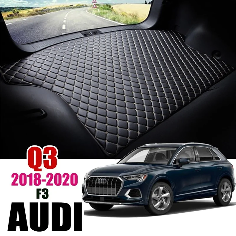 Автомобильный багажник, искусственная кожа для Audi Q3 F3 2018 2019 2020, грузовой поднос, задняя крышка, водонепроницаемые напольные коврики, аксессуары
Автомобильный багажник, искусственная кожа для Audi Q3 F3 2018 2019 2020, грузовой поднос, задняя крышка, водонепроницаемые напольные коврики, аксессуары
