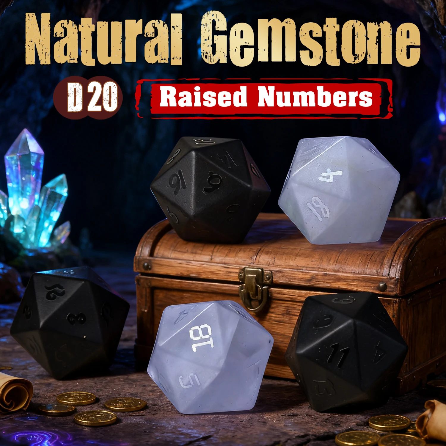 D20 Многогранные игральные кости Натуральный кристалл Кварц Обсидиан Драгоценный камень Матовые матовые кости с приподнятыми номерами DND RPG Игра Dungeons and Dragons
D20 Многогранные игральные кости Натуральный кристалл Кварц Обсидиан Драгоценный камень Матовые матовые кости с приподнятыми номерами DND RPG Игра Dungeons and Dragons