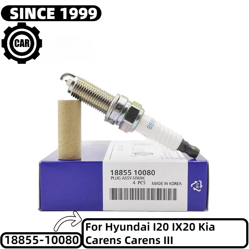 4pcs 18855-10080 SILZKR6B11 Iridium Spark Plug For Hyundai I20 IX20 Kia Carens Carens III 18855 10080 SILZKR6B-11 1885510080
4pcs 18855-10080 SILZKR6B11 Iridium Spark Plug For Hyundai I20 IX20 Kia Carens Carens III 18855 10080 SILZKR6B-11 1885510080