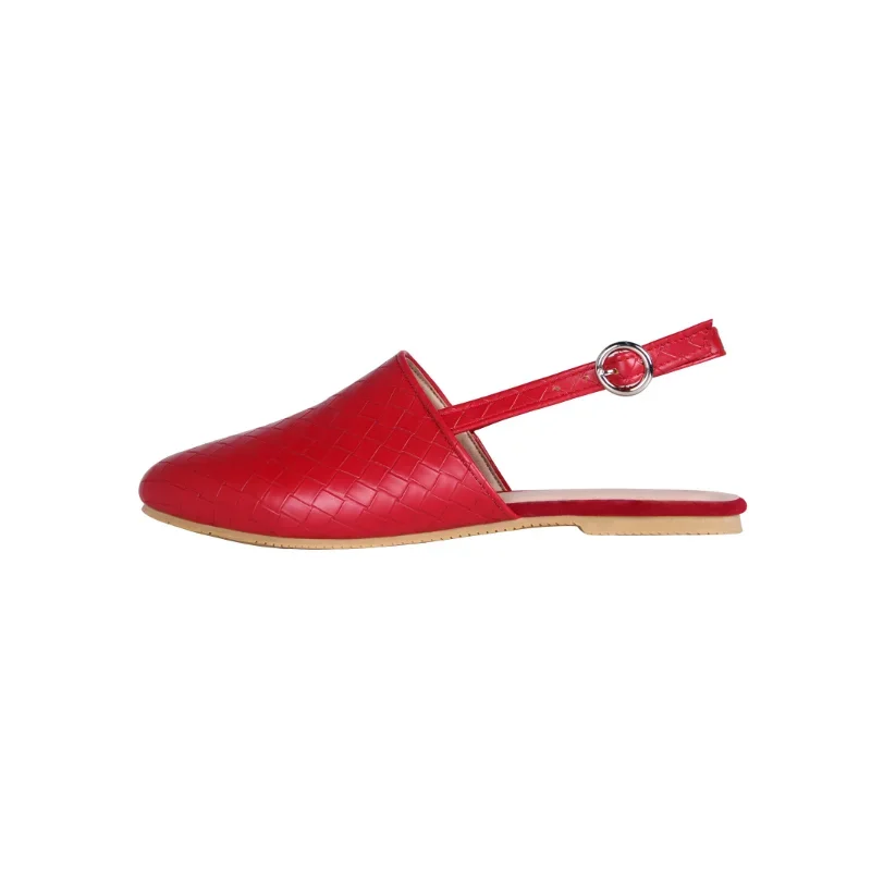 Summer New Pointed-Toe Buckle Sandals: Flat Style for Plus Size Women
Summer New Pointed-Toe Buckle Sandals: Flat Style for Plus Size Women
