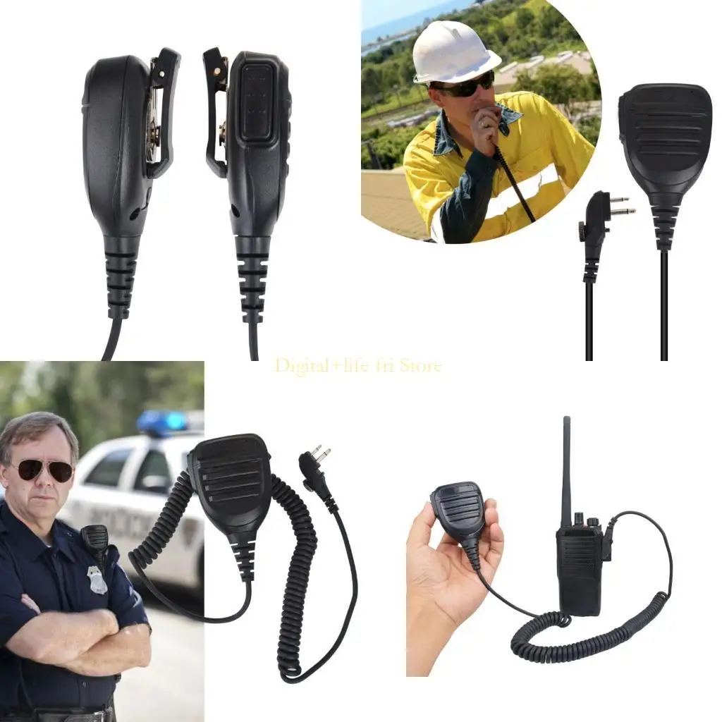 E06D 2 Pin Speaker Mic Walkie Talkie Microphone for Hytera PD500 TD500 TD510 TC508 Series Two Way Radios
E06D 2 Pin Speaker Mic Walkie Talkie Microphone for Hytera PD500 TD500 TD510 TC508 Series Two Way Radios