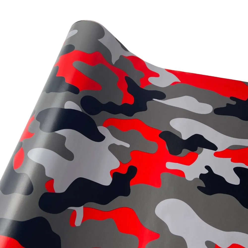 Self-adhesive Car Wrap Red Camouflage Camo Vinyl Film for Bike Motorcycle Auto Body Color Change 20/30/50X150CM
Self-adhesive Car Wrap Red Camouflage Camo Vinyl Film for Bike Motorcycle Auto Body Color Change 20/30/50X150CM