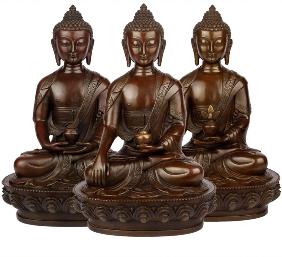 3PCS # GOOD figure of Buddha HOME Talisman Protection Buddhism Tantra Phra Sompo Sambo Medicine Buddha Shakyamuni brass statue
3PCS # GOOD figure of Buddha HOME Talisman Protection Buddhism Tantra Phra Sompo Sambo Medicine Buddha Shakyamuni brass statue