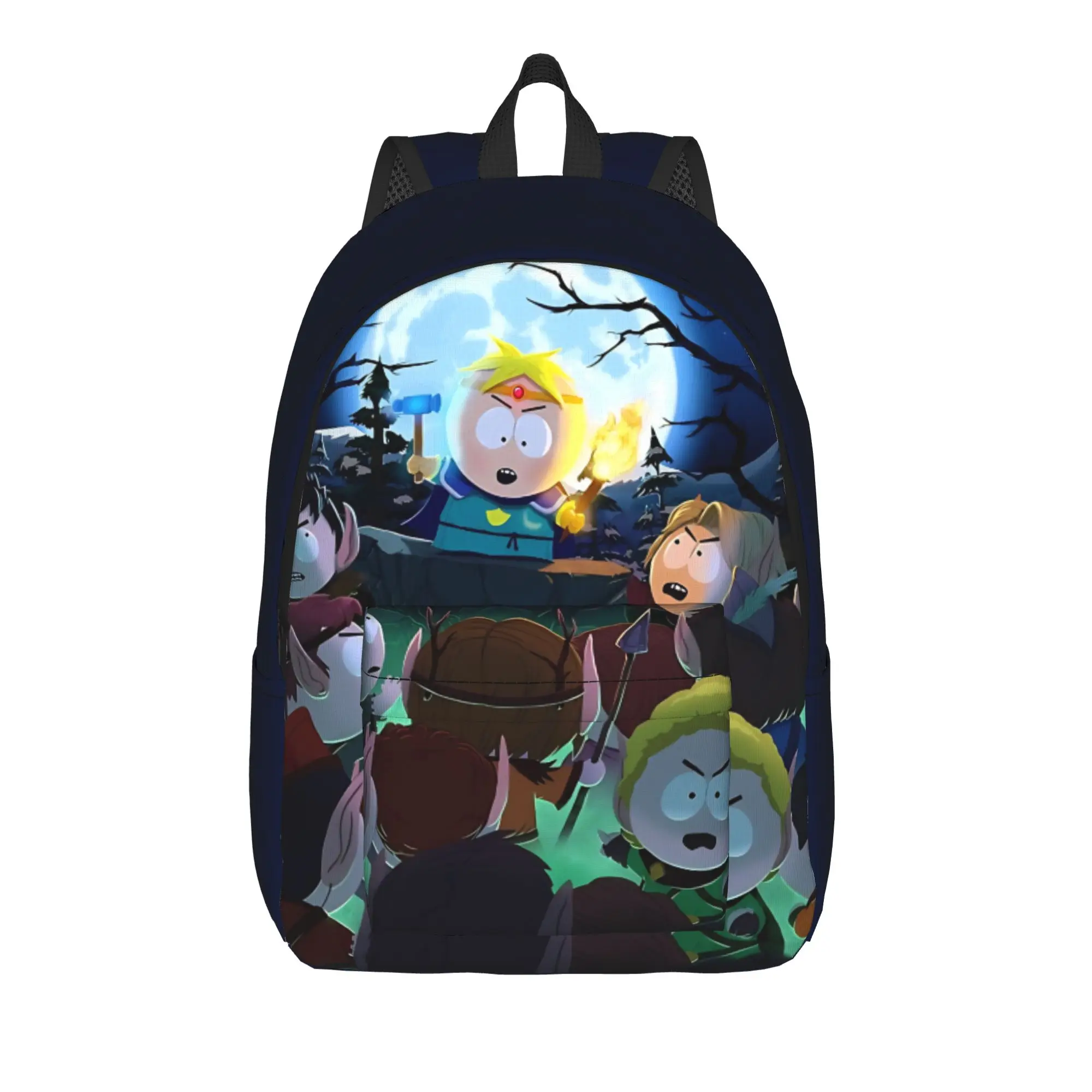 S-South Park Backpack Back to school season Sarcastic Small Town Cartoon Snack Storage Backpack
S-South Park Backpack Back to school season Sarcastic Small Town Cartoon Snack Storage Backpack