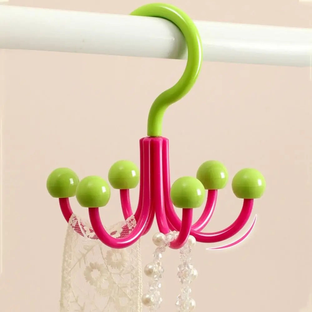 6pcs Scarf Display Rack Six Claws Rotating Hook Space-Saving Plastic Dopamine Hook Hanger Portable Hat Tie Bag Hook Home Storage
6pcs Scarf Display Rack Six Claws Rotating Hook Space-Saving Plastic Dopamine Hook Hanger Portable Hat Tie Bag Hook Home Storage