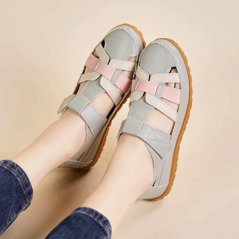 New Summer Loafers Women Sandals Ladies Sandals Comfortable Flats Walking Sandals Covered Toe Beach Shoes Woman Footwear Shoes
New Summer Loafers Women Sandals Ladies Sandals Comfortable Flats Walking Sandals Covered Toe Beach Shoes Woman Footwear Shoes