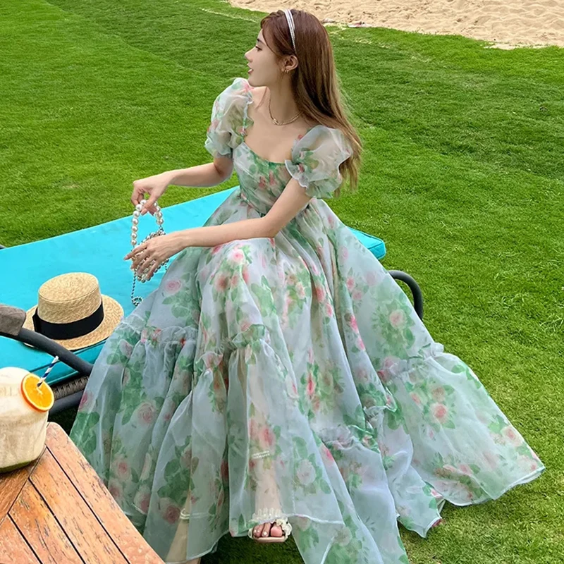 Vintage Floral Evening Midi Maxi Dresses for Women Elegant Luxury Party Prom Holiday Princess Fairy Long Dress Summer 2023 New
Vintage Floral Evening Midi Maxi Dresses for Women Elegant Luxury Party Prom Holiday Princess Fairy Long Dress Summer 2023 New