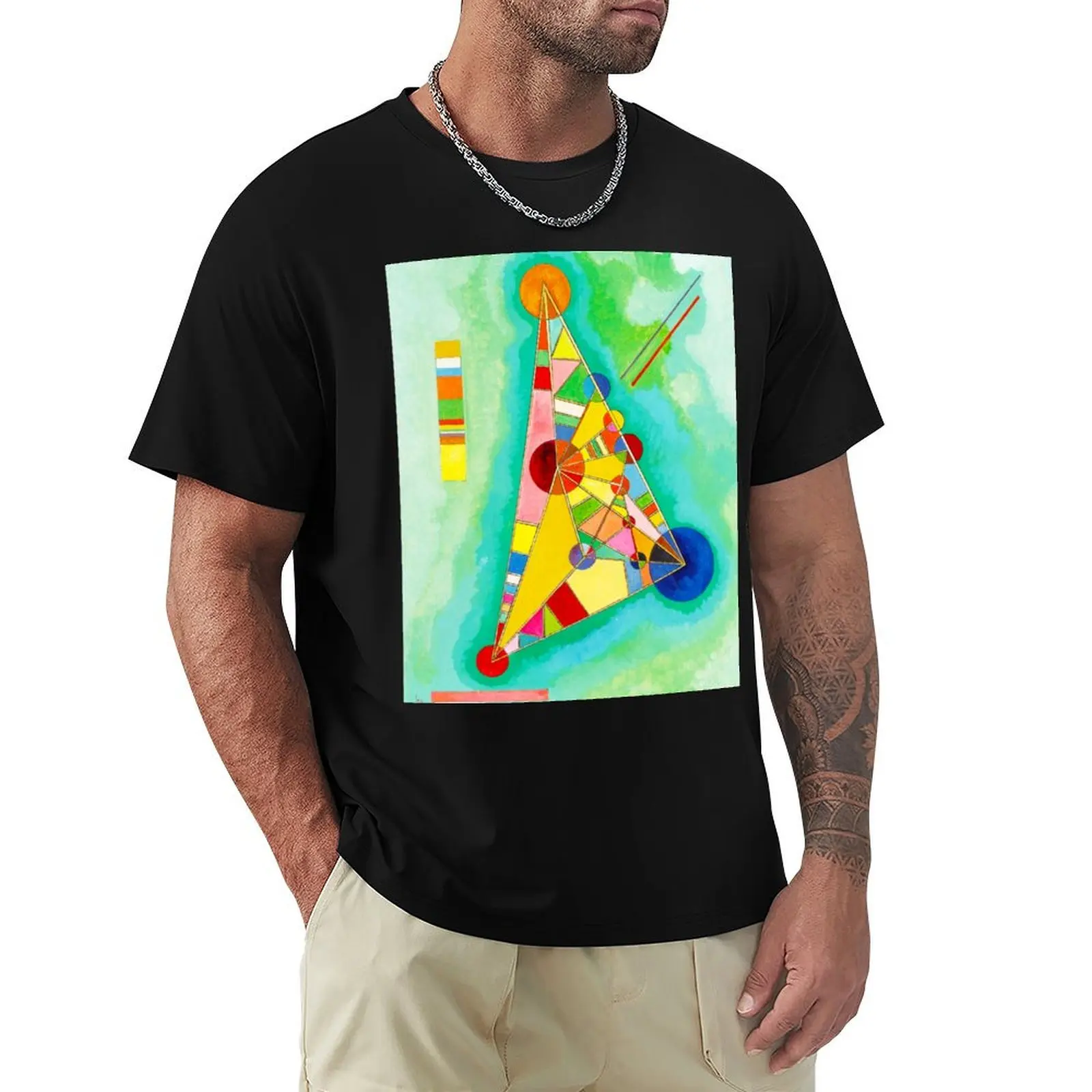 KANDINSKY HD - Multi Colored Triangle 1927 Art T-Shirt Lightweight Cooling Short Sleeve Tee
KANDINSKY HD - Multi Colored Triangle 1927 Art T-Shirt Lightweight Cooling Short Sleeve Tee
