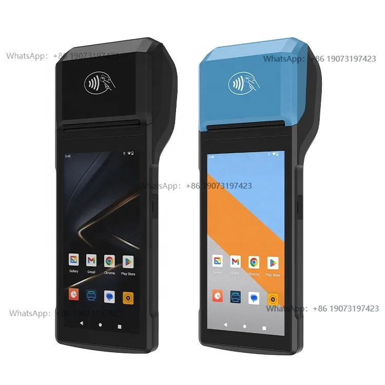 Handheld Android 13 14 Touch Screen Cash Register Mobile Pos end point system with 58mm Thermal Receipt Printer
Handheld Android 13 14 Touch Screen Cash Register Mobile Pos end point system with 58mm Thermal Receipt Printer