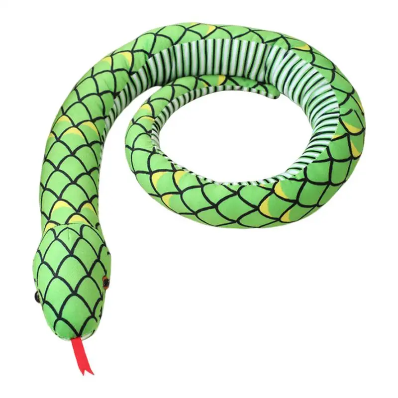 Plush Snake Toy Stuffed Animal Plushies Toy Pillow 62.9Inch Soft Cuddly Snake Sofa Decoration Room Decor For Bedroom Living Room
Plush Snake Toy Stuffed Animal Plushies Toy Pillow 62.9Inch Soft Cuddly Snake Sofa Decoration Room Decor For Bedroom Living Room