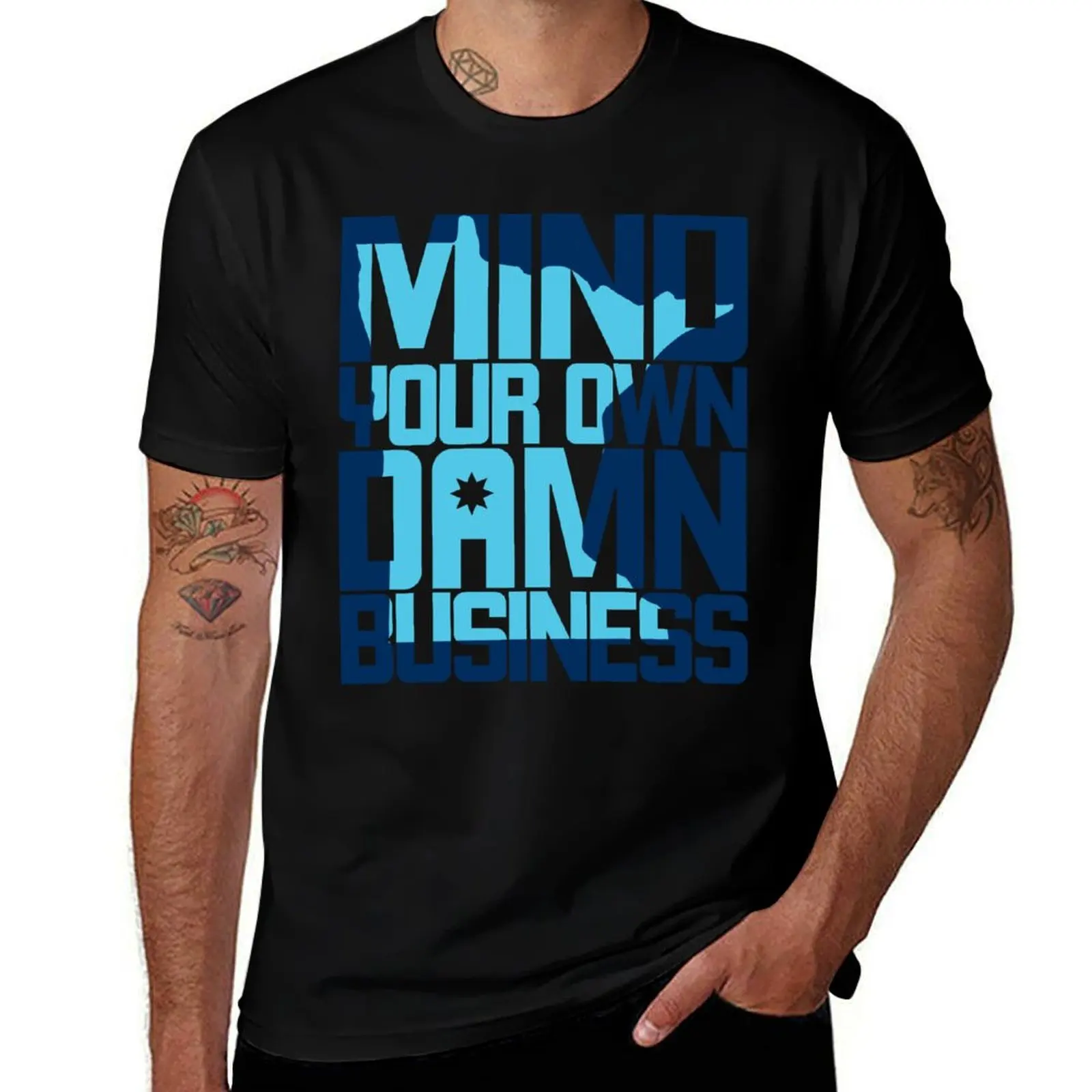 Mind Your Own Damn Business T-Shirt graphic shirts Short sleeve tee plus size men clothing
Mind Your Own Damn Business T-Shirt graphic shirts Short sleeve tee plus size men clothing