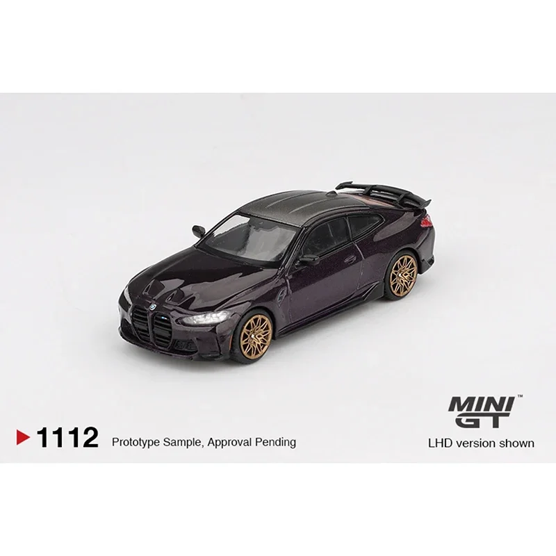Предпродажа MINIGT 1112 1:64 BMW M4 M Power Performance G82 Daytona Violet Коллекция игрушек Литая под давлением модель автомобиля 
Предпродажа MINIGT 1112 1:64 BMW M4 M Power Performance G82 Daytona Violet Коллекция игрушек Литая под давлением модель автомобиля