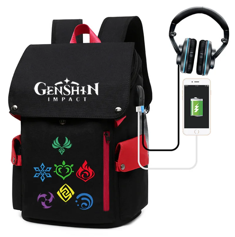 Аниме Genshin Impact Рюкзак Косплей Студент Саске Школьные ранцы дорожные сумки Оксфордские сумки
Аниме Genshin Impact Рюкзак Косплей Студент Саске Школьные ранцы дорожные сумки Оксфордские сумки