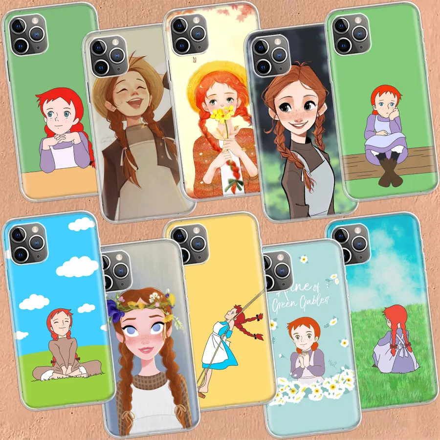 A-Anne of Green Gables Anne Shirley Clear Phone Case For Aplee iPhone 11 14 Pro 15 Plus 16 Pro Max 12 13 Mini XR X 16E TPU Funda
A-Anne of Green Gables Anne Shirley Clear Phone Case For Aplee iPhone 11 14 Pro 15 Plus 16 Pro Max 12 13 Mini XR X 16E TPU Funda